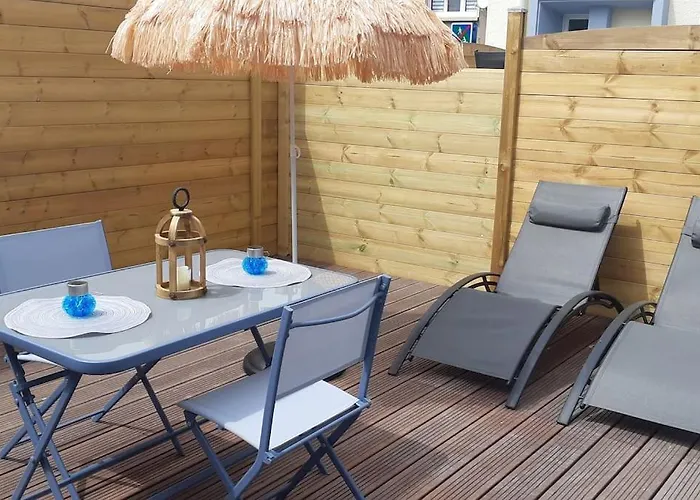 La Bohème, Patio, Parking Privé, 8 Mn Appartamento Le Portel